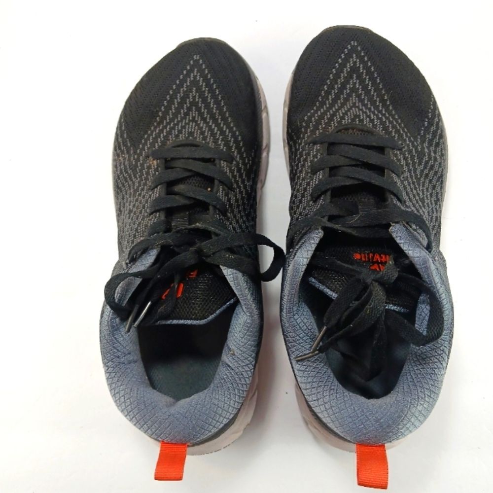 FitVille Ergonomic Wide Fit Walking Sneaker Shoe Mens 8.5W. Grey/Black Stability - Picture 6 of 14